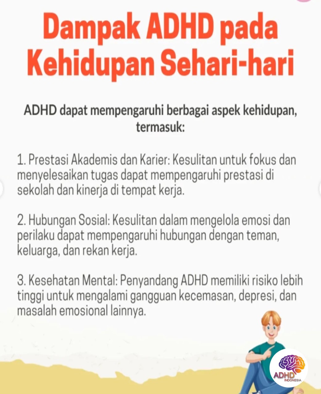 ADHD dan Hubungan Sosial Anak di Lingkungan Sekolah di Kota Tual